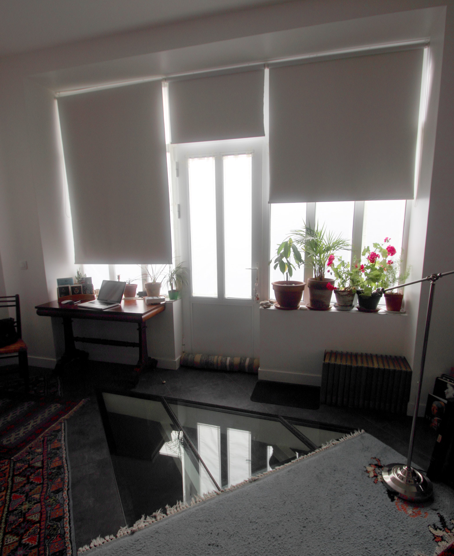 Chambre atypique souplex quartier buttes chaumont