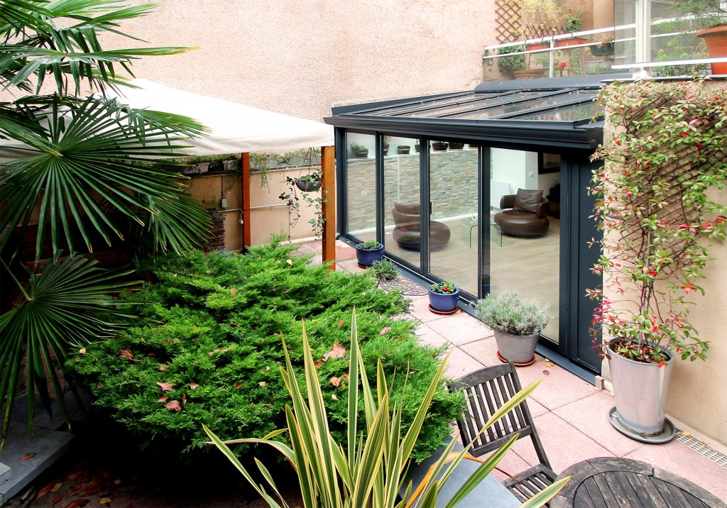 veranda Paris 19 jardin zen agence avous