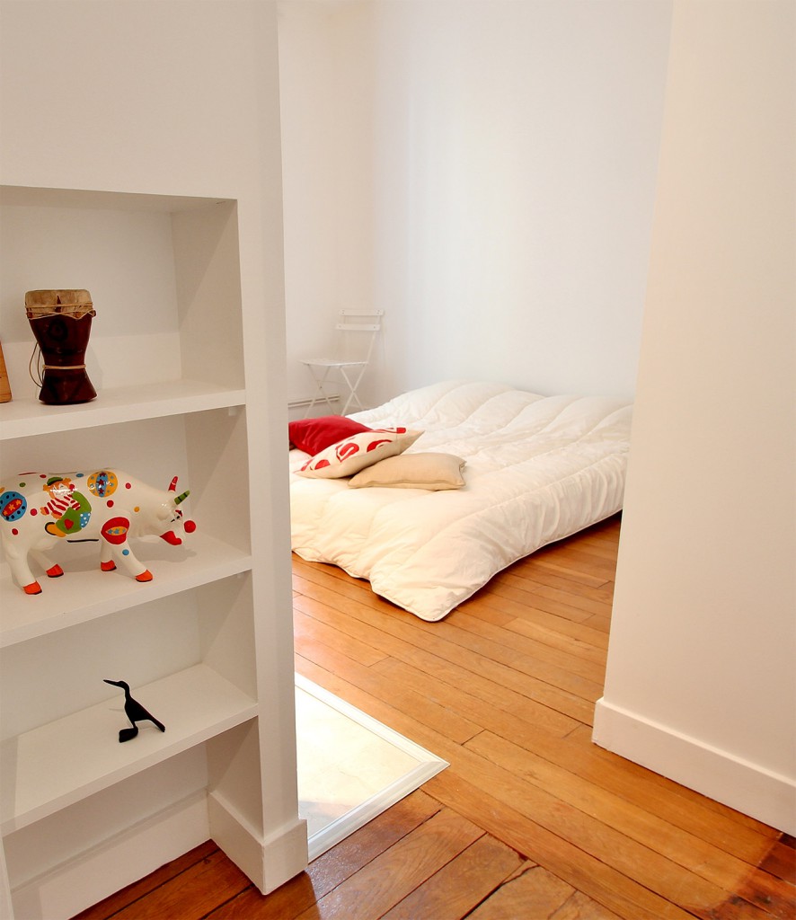salle de bain ouverte sur chambre parquet agence avous