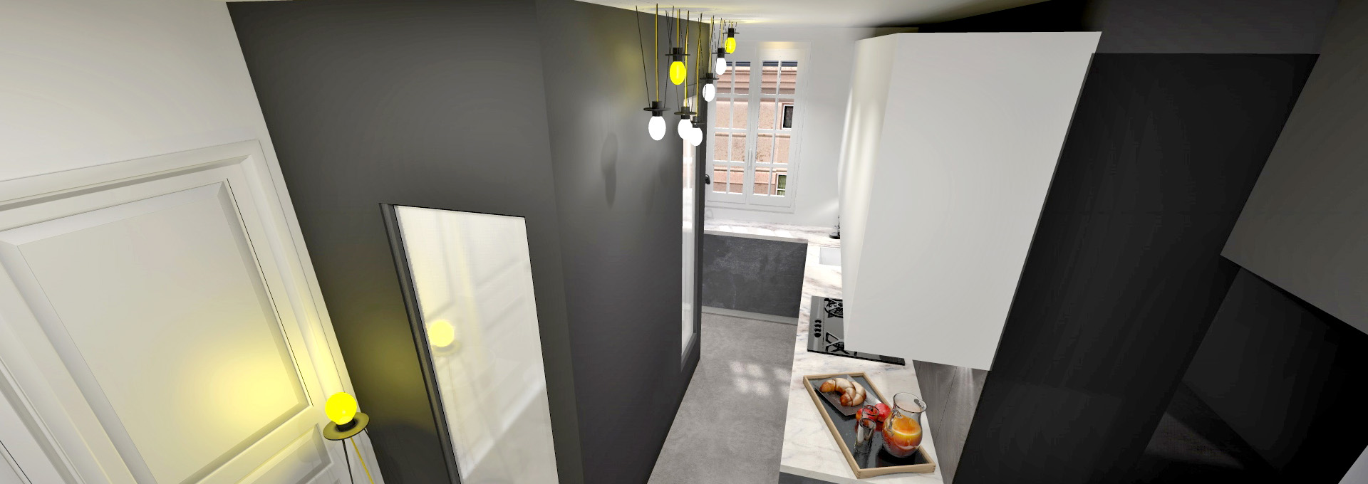 Rénovation cuisine salle de bain cube décoration appartement ...