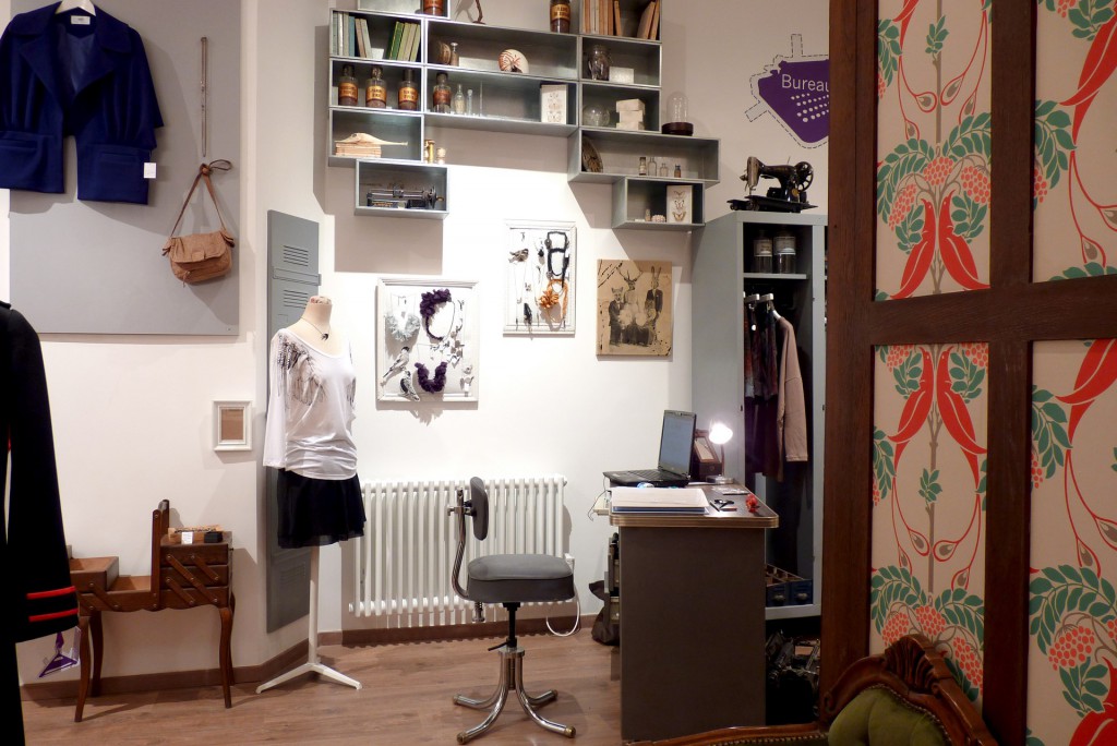 architecte concept boutique vintage vetement bijou artisanal agence avous
