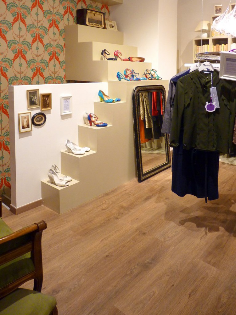 architecte concept boutique vintage vetement chaussure design paris agence avous