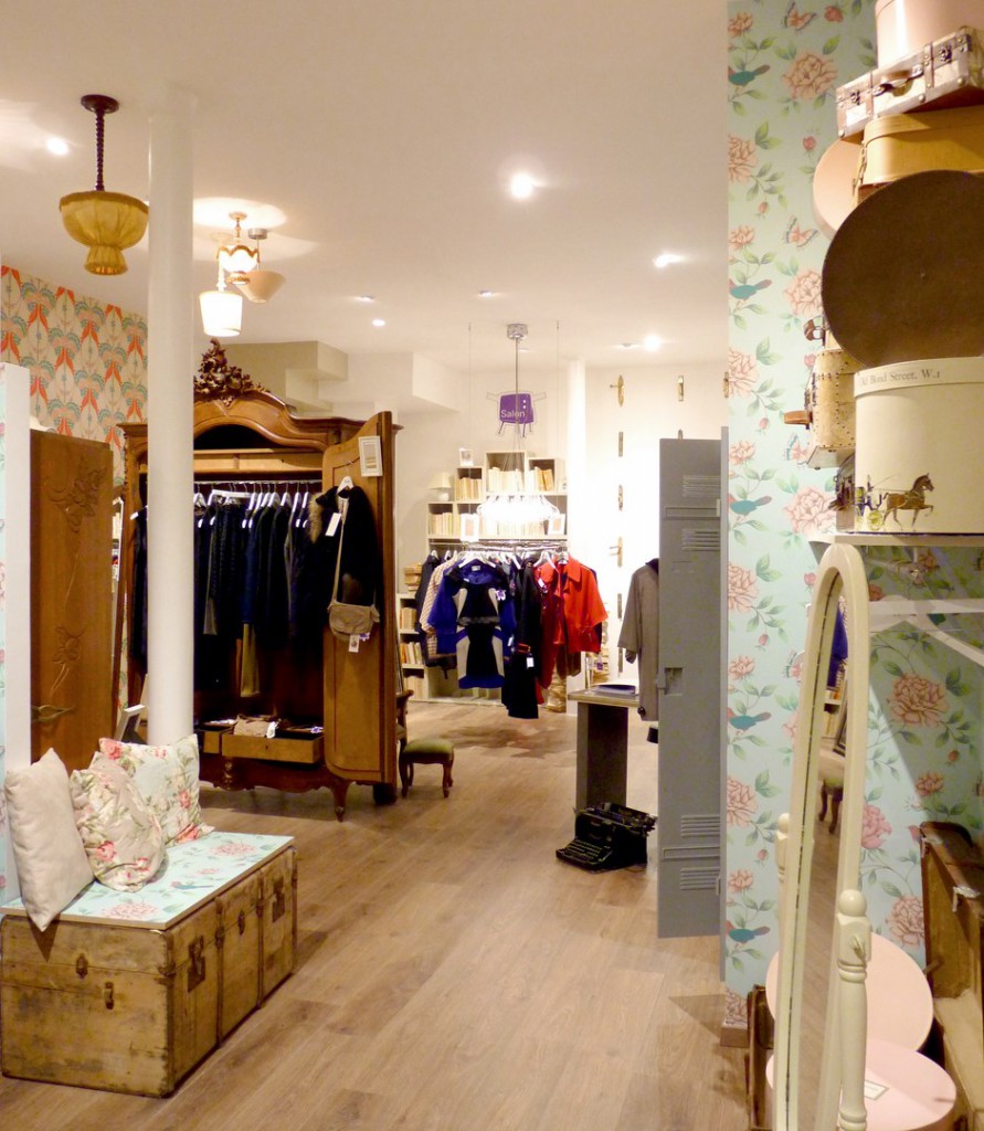 architecte concept boutique vintage vetement paris prestige montmatre agence avous