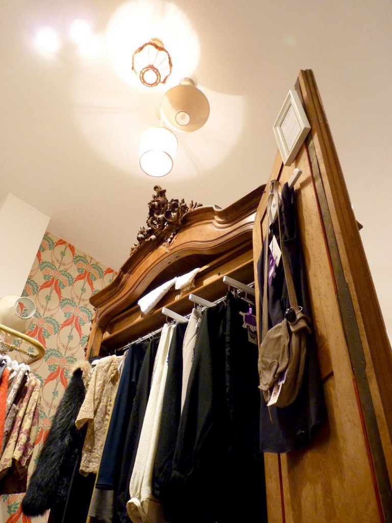 architecte concept boutique vintage vetement vieux meuble paris original agence avous