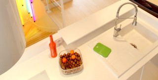 appartement cuisine blanc corian agence avous