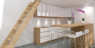 surelevation mezzanine cuisine ouverte agence avous