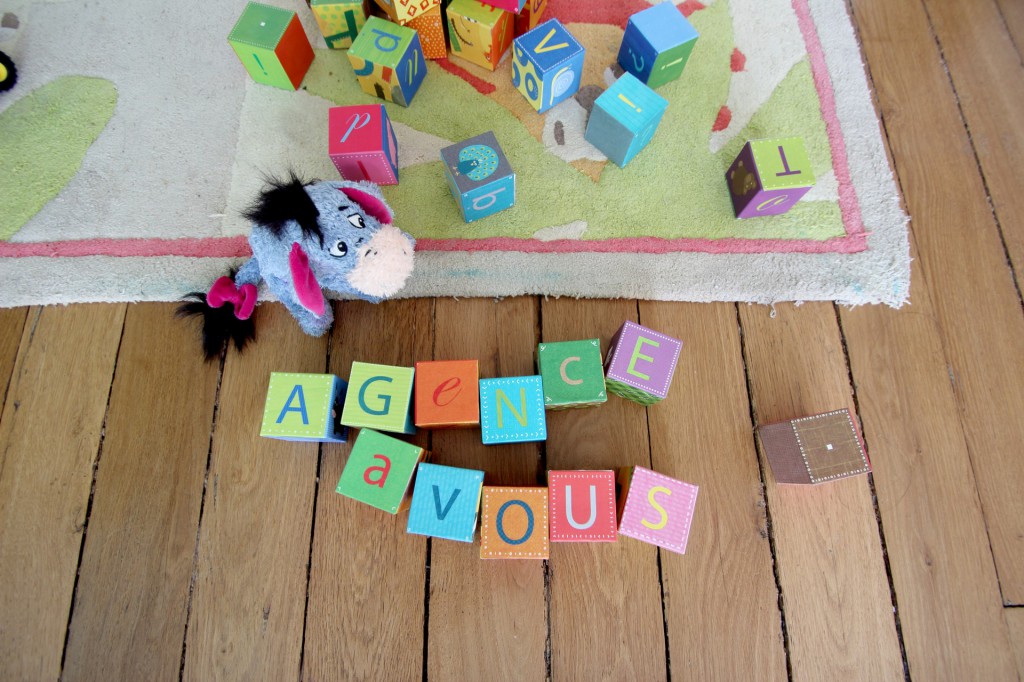 appartement familiale chambre enfant vert et bleu agence avous