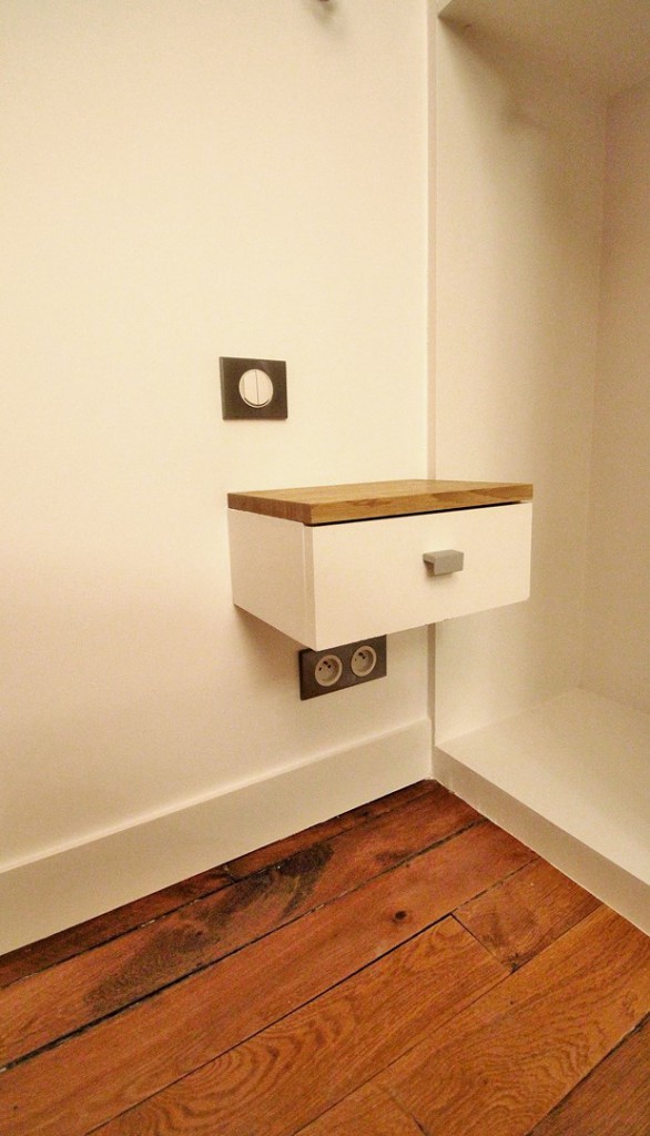 chambre isophonique rangements sur mesure tiroir agence avous