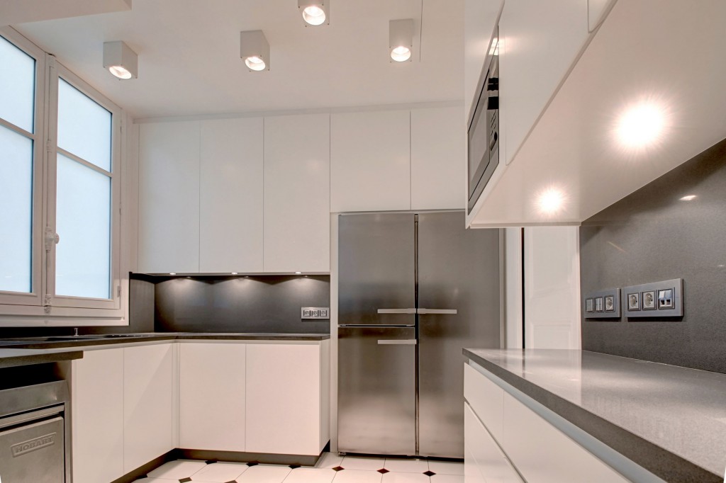 cuisine haut de gamme quartz laque mat miele agence avous