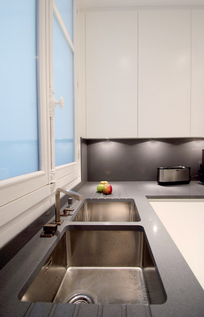 cuisine luxe evier blanco mitigeur franke agence avous