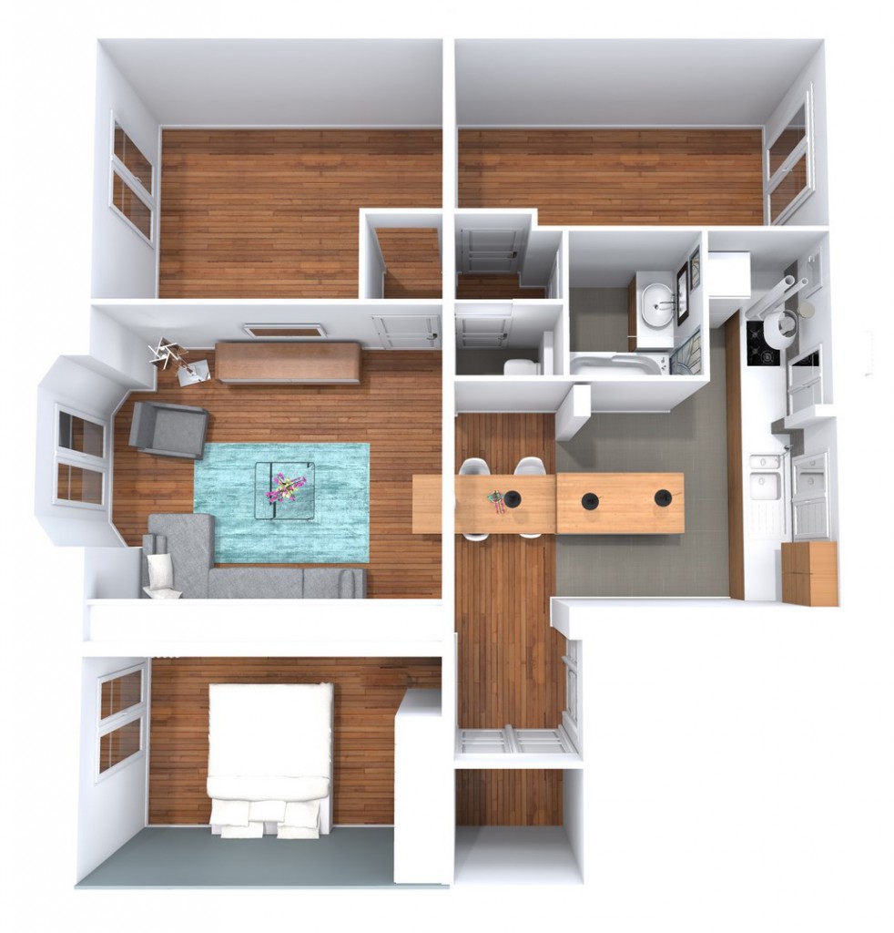renovation reagencement appartement style art deco agence avous