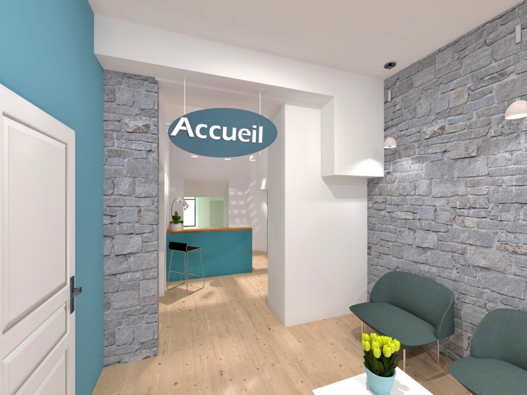 renovation bureau borne accueil agence avous