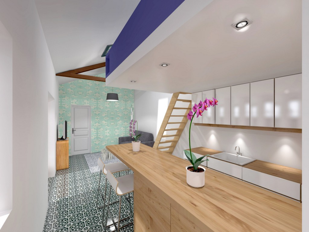 surelevation cuisine ouverte chambre d hote agence avous
