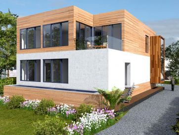 Habitation Contemporaine Sous Sol Semi