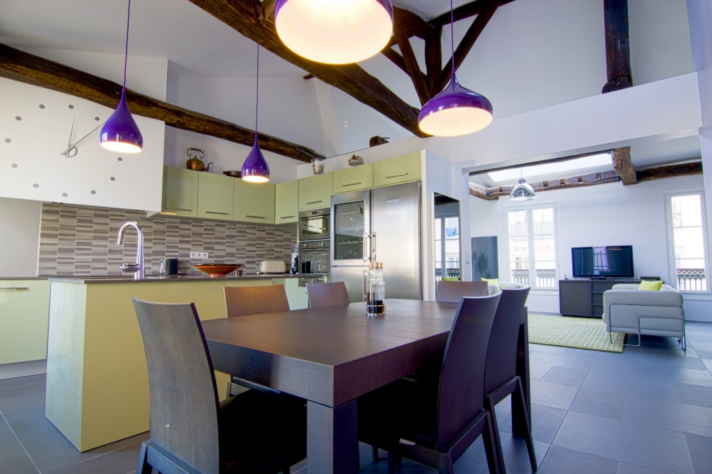 amenagement comble cuisine ouverte arthur bonnet agence avous