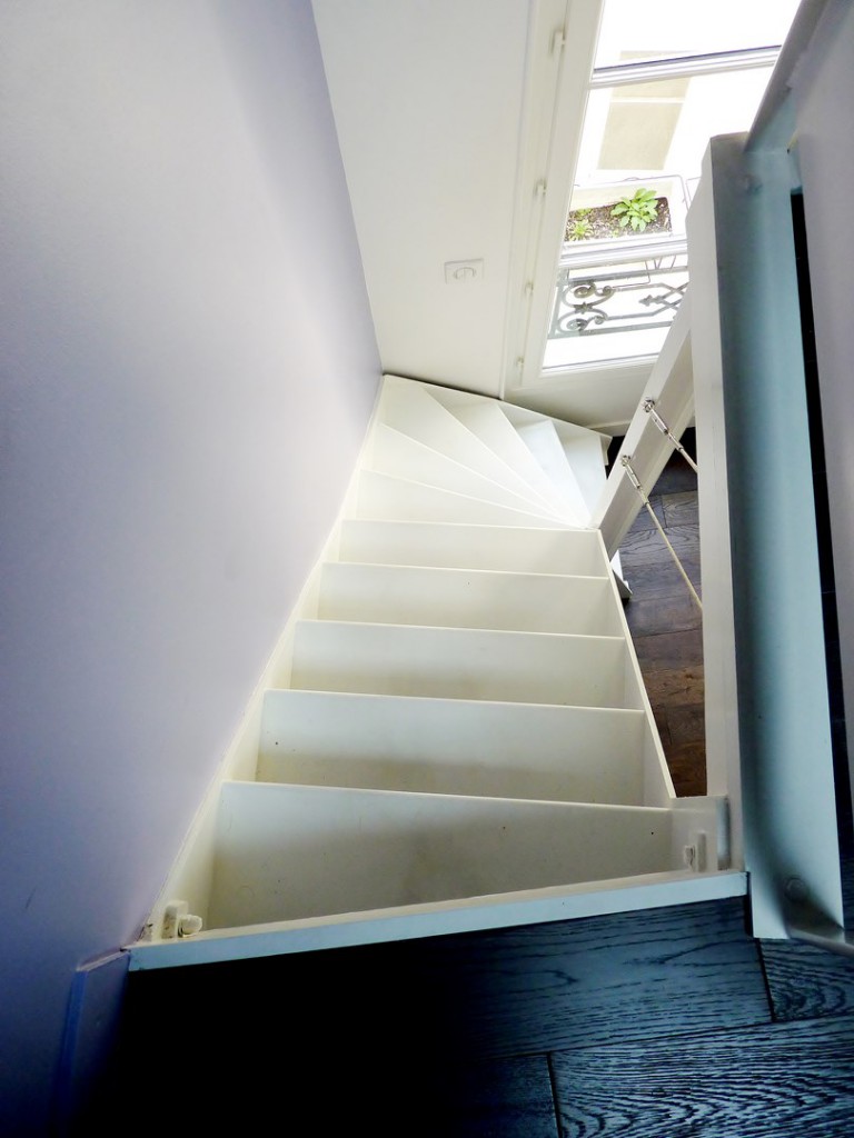 amenagement comble escalier metallique agence avous