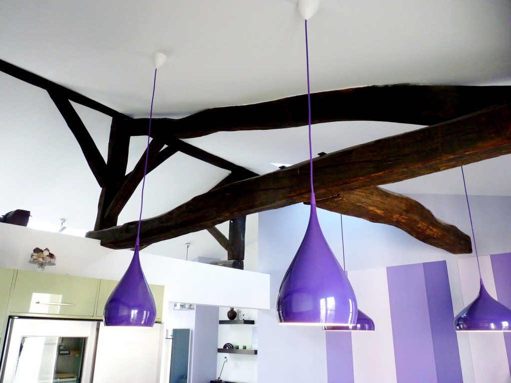 amenagement cuisine suspension violet agence avous
