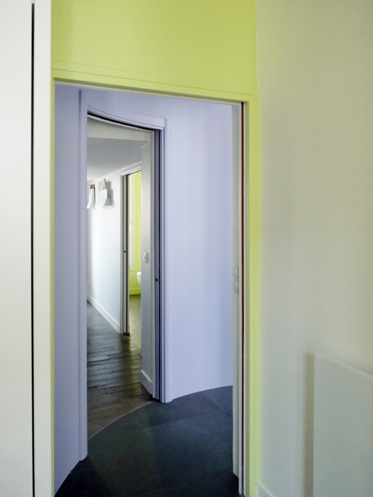amenagement comble porte coulissante courbe agence avous
