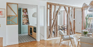 L’aménagement d’un grandappartement familialquartier Latin